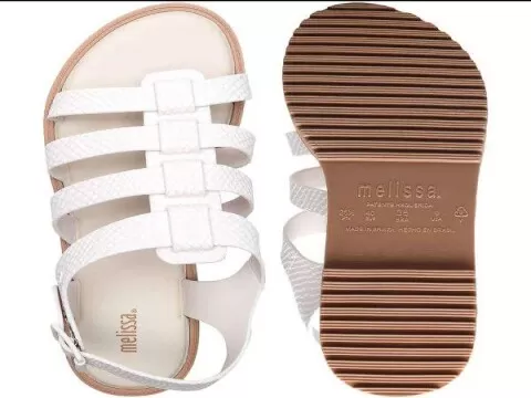 SANDALIA MELISSA FLOX SNAKE 32760 - Branco