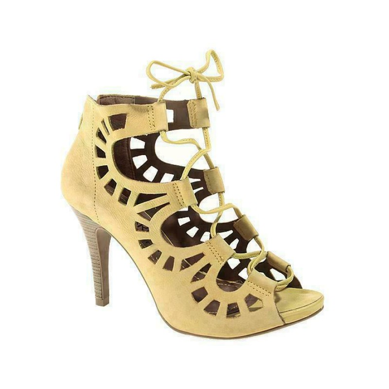 SANDÁLIA RAMARIM TOTAL COMFORT 1329204 - Amarelo - Delabela