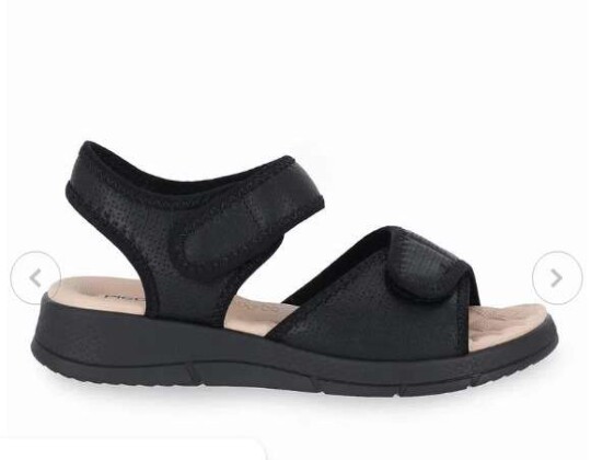 SANDALIA ESPORAO ANABELA MEDIO PICCADILLY 571003-35 - Preto