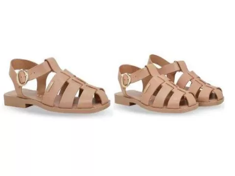 SANDALIA RASTEIRA COURO BOTTERO 336801 - Bege