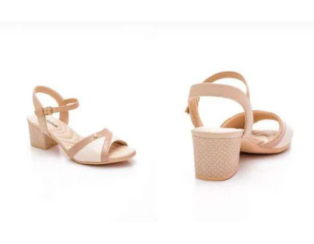 SANDÁLIA SALTO MÉDIO COMFORTFLEX 2257402 - Bege