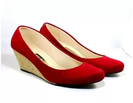 SAPATO ANABELA 5270.500 - Vermelho