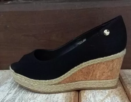 Sapato shop preto anabela