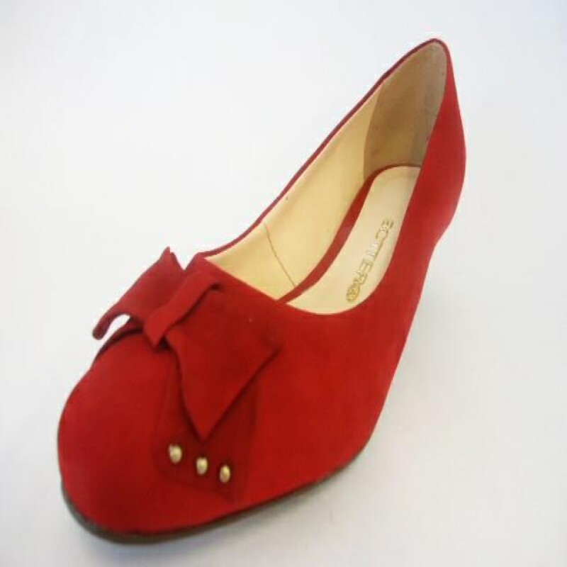 sapato vermelho bottero