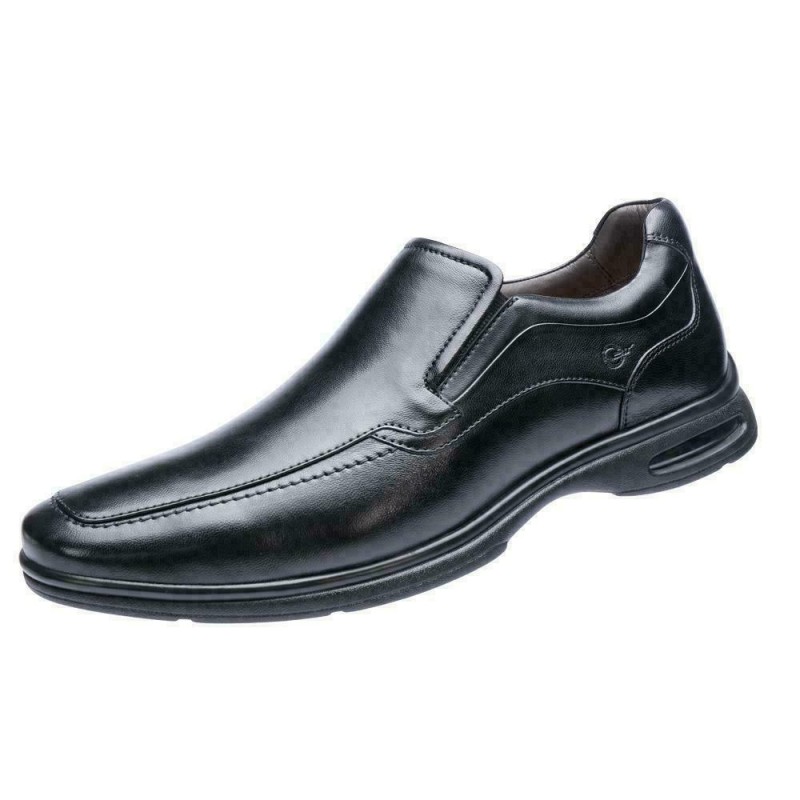 SAPATO DEMOCRATA AIR STRETCH 51105 - Preto - Delabela