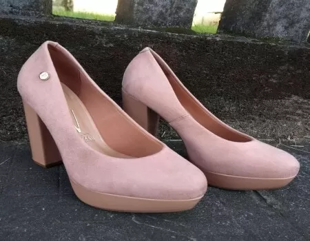 Sapato meia pata vizzano sales nude