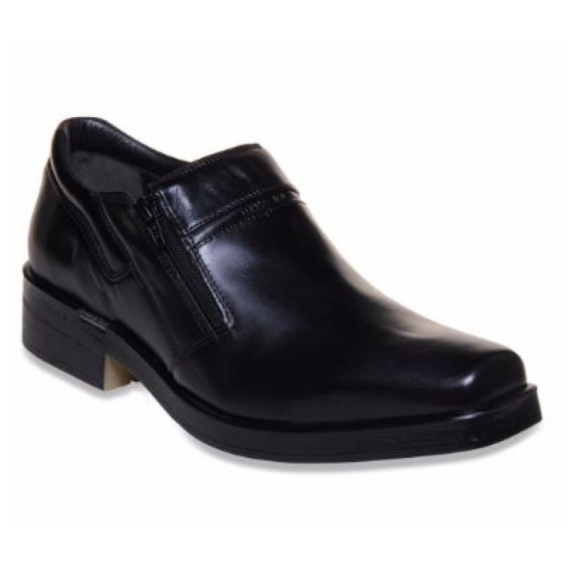 SAPATO COURO MASCULINO FERRACINI 24H 6629-106A - Preto - Delabela
