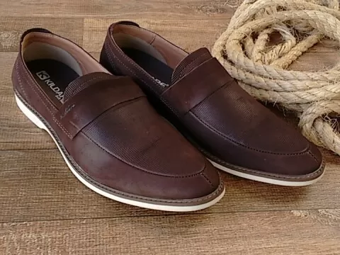 SAPATO MOCASSIM MASCULINO KILDARE RU303 - Marrom