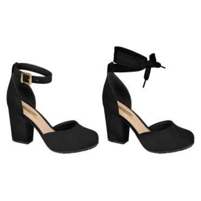 sapatos moleca preto