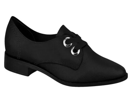 SAPATO OXFORD BEIRA RIO CONFORTO 4223.103 - Preto