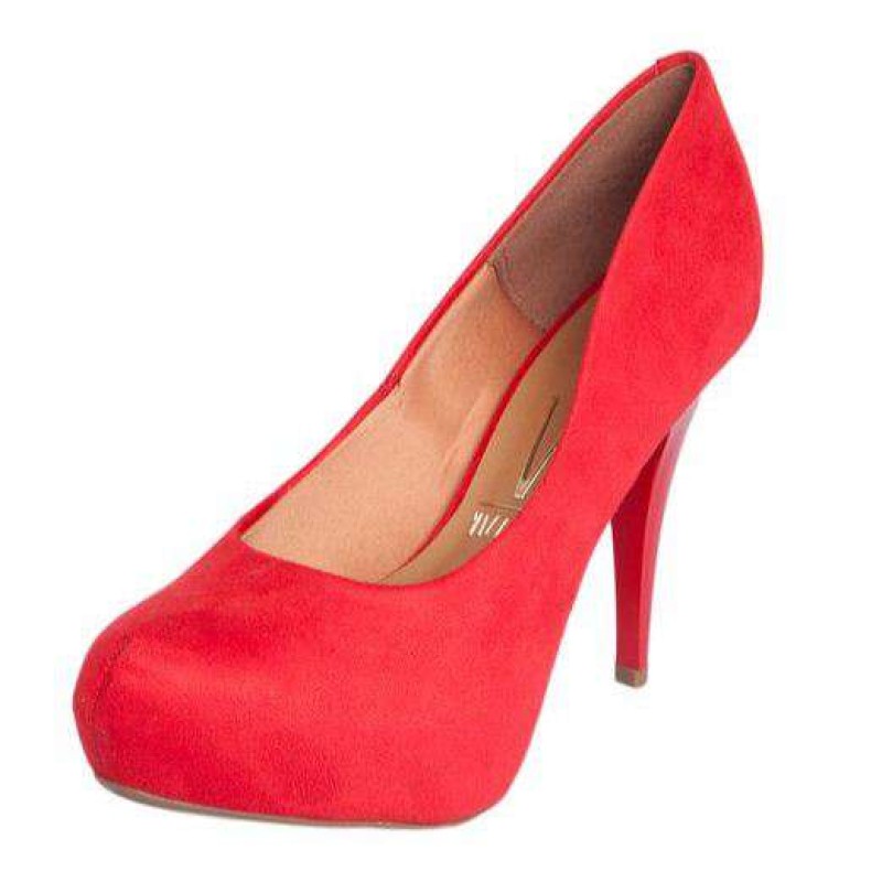 vizzano sapato vermelho
