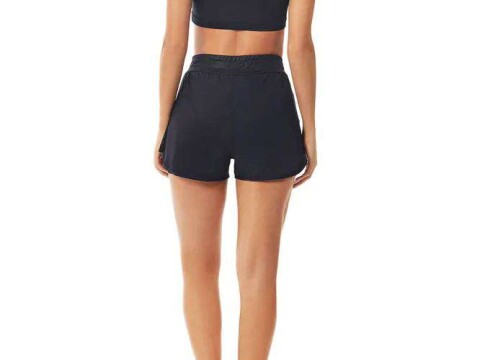 SHORTS BOXER BOLSO FRONTAL MORENA ROSA 400441 - Preto