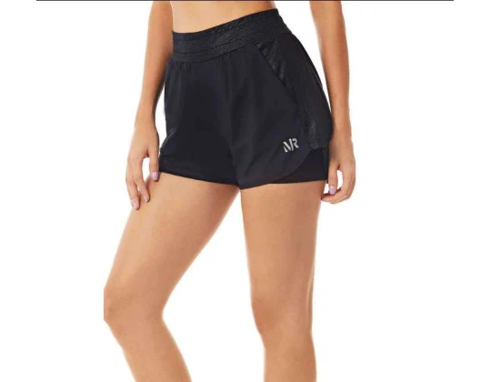 SHORTS BOXER BOLSO FRONTAL MORENA ROSA 400441 - Preto