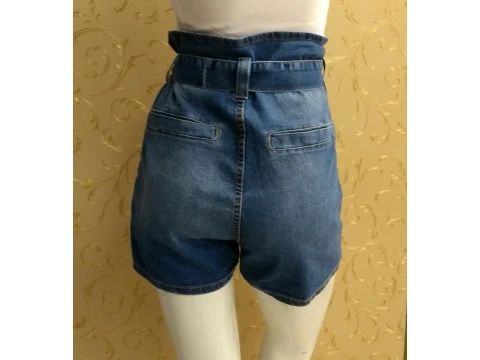 SHORTS JEANS CLOCHARD CINTURA ALTA LADY ROCK 11013C - Jeans SHORTS JEANS CLOCHARD CINTURA ALTA LADY ROCK 11013C - Jeans