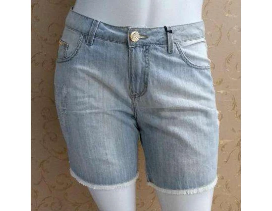 SHORTS JEANS ELEGANCE 17123 - Jeans claro