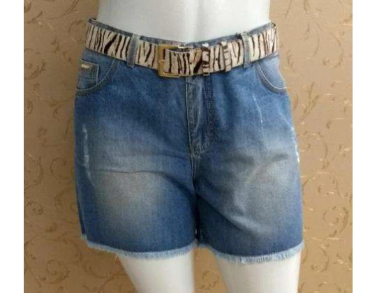 SHORTS JEANS ELEGANCE COM CINTO 6361 - Jeans
