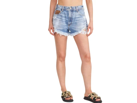 SHORTS JEANS FEMININO DESFIADO COLCCI 006.01.04750 - Jeans