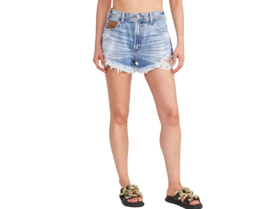 SHORTS JEANS FEMININO DESFIADO COLCCI 006.01.04750 - Jeans
