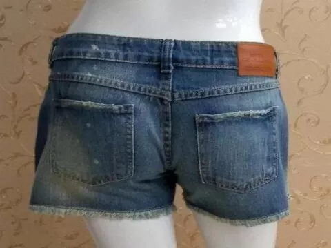 SHORTS JEANS DESTROYER FEMININO KPA6 - Jeans