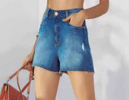 SHORTS JEANS FIVE POCKETS MORENA ROSA 204441 - Jeans