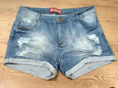 SHORTS JEANS LUA NIGHT 3136 - Azul claro