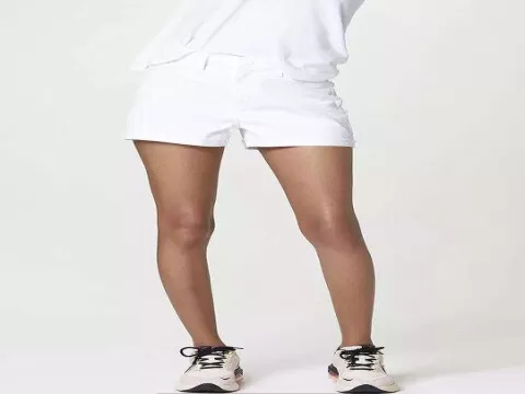 SHORTS JEANS SARJA HERING HB6D - Branco