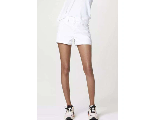 SHORTS JEANS SARJA HERING HB6D - Branco