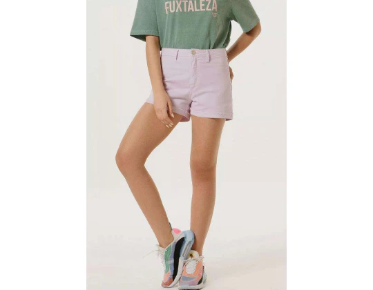 SHORTS JEANS SARJA HERING HB6D - Lilas