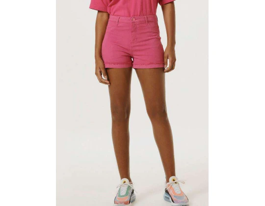 SHORTS JEANS SARJA HERING HB6D - Roxo