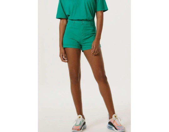 SHORTS JEANS SARJA HERING HB6D - Verde