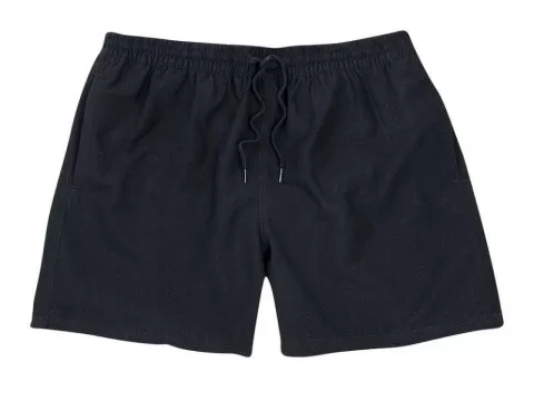 SHORTS MASCULINO BÁSICO COM AMARRAÇÃO HERING K46D - Preto