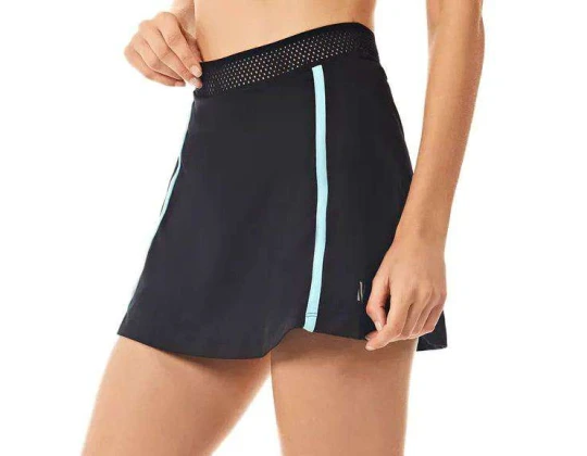SHORTS SAIA DETALHE ELÁSTICO MORENA ROSA 400453 - Preto