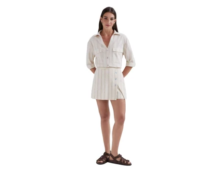 SHORTS SAIA HERING K5R7 - Bege