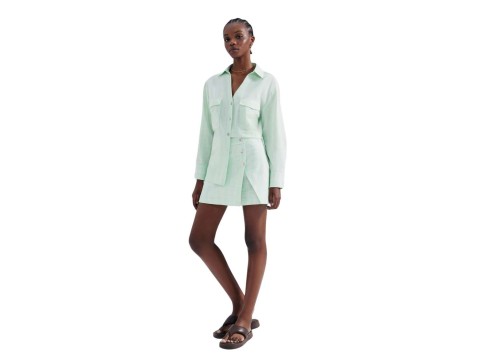 SHORTS SAIA HERING K5R7 - Verde claro