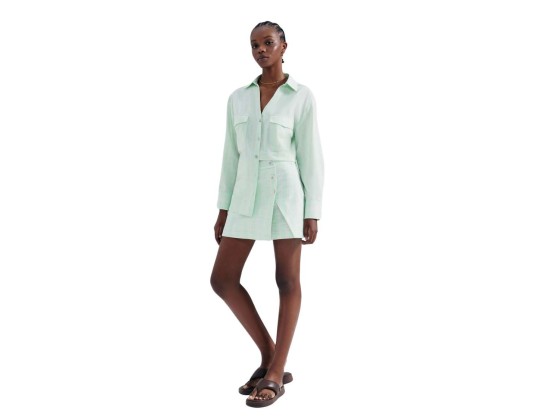 SHORTS SAIA HERING K5R7 - Verde claro