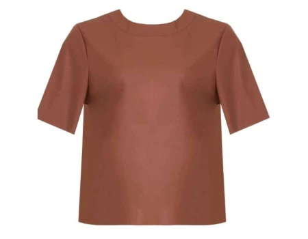 T-SHIRT COURO ECO SEIKI 221157 - Marrom