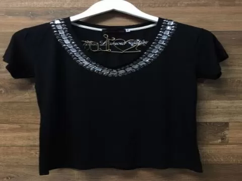 T-SHIRT MISS L´AMOUR 727 - Preto