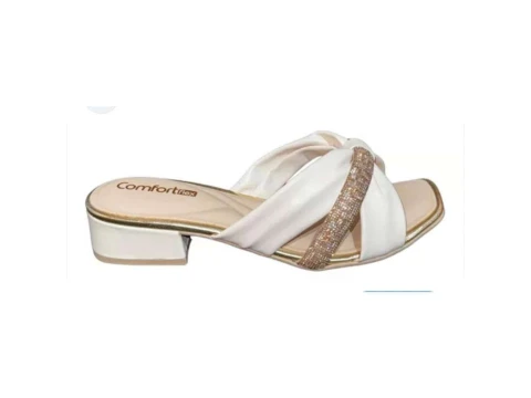 TAMANCO FEMININO COMFORTFLEX 24-55402 - Off white TAMANCO FEMININO COMFORTFLEX 24-55402 - Off white