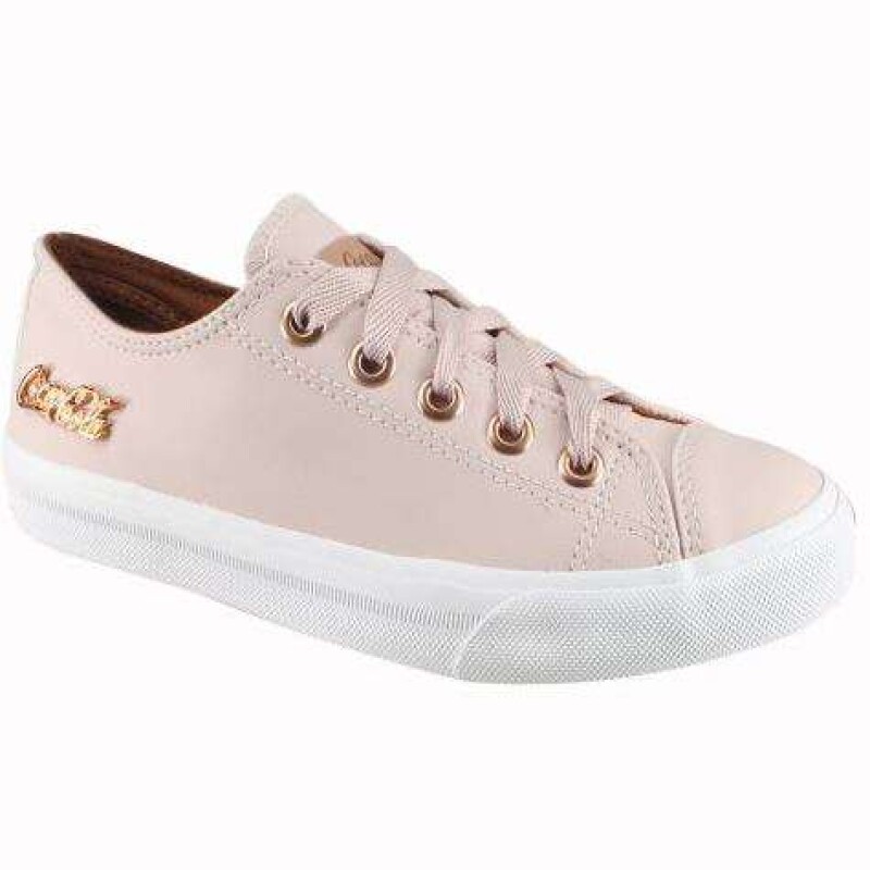 tênis coca cola basket floater low feminino branco