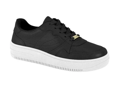 TÊNIS C/ PESPONTOS FEMININO VIZZANO 1389.101 - Preto TÊNIS C/ PESPONTOS FEMININO VIZZANO 1389.101 - Preto