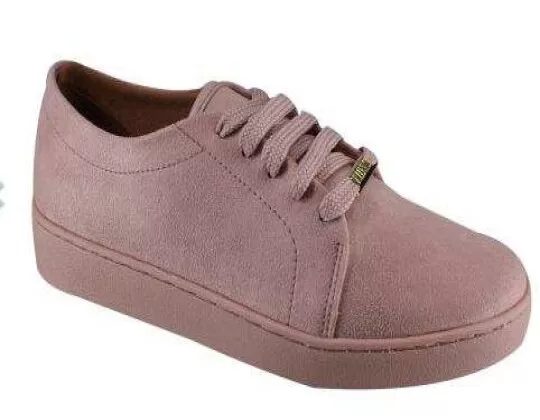 TENIS CASUAL CAMURÇA VIZZANO 1214.205.5881 - Rosa