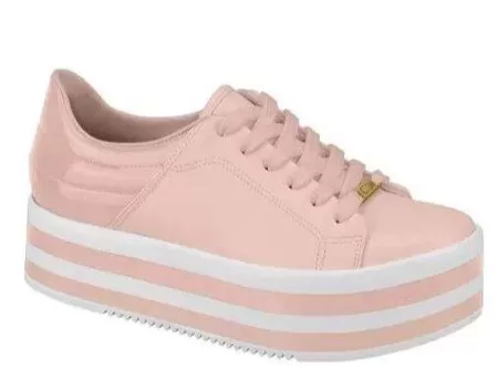 TENIS FLATFORM LISTRAS VIZZANO 1298.108 - Rosa