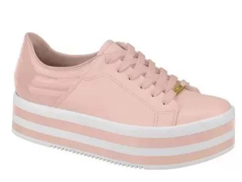 TENIS FLATFORM LISTRAS VIZZANO 1298.108 - Rosa