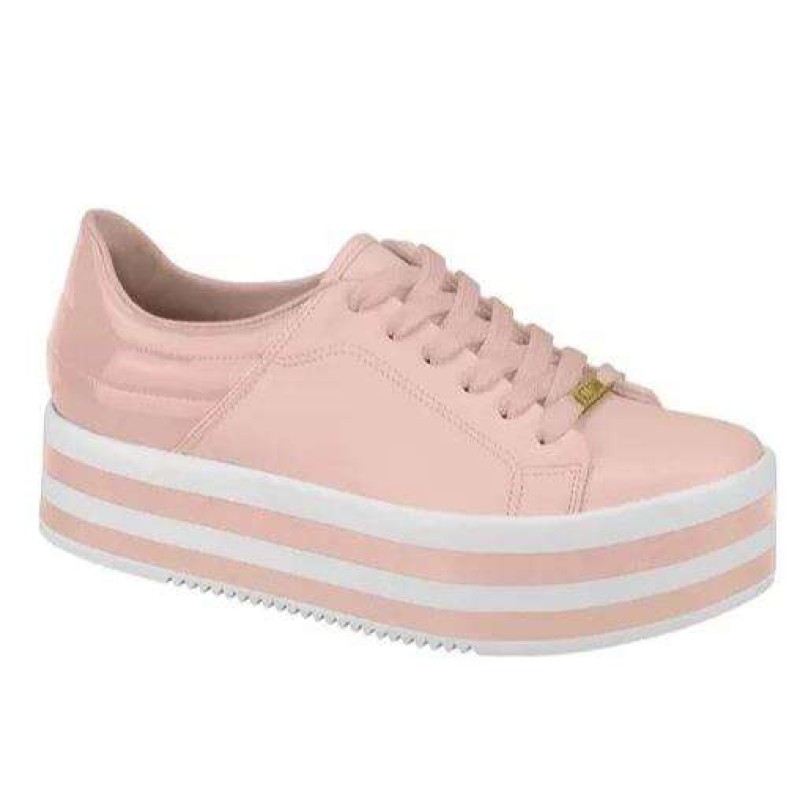 tênis flatform vizzano listras