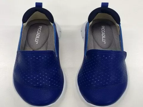 TENIS CASUAL JOGGING LASER CUT PICCADILLY 970010 - Azul