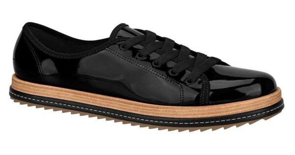tenis preto verniz beira rio