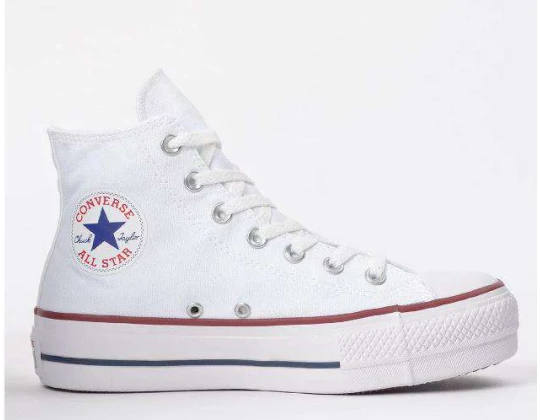 TÊNIS CHUCK TAYLOR CONVERSE FLATFORM CT04940001 - Branco