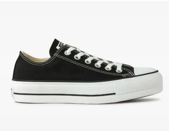 TÊNIS CONVERSE CHUCK TAYLOR ALL STAR FLATFORM CT0495 - Preto