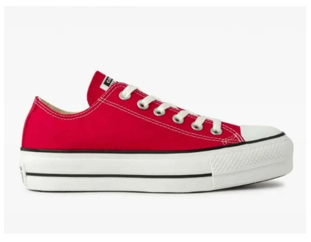 TÊNIS CONVERSE FLATFORM CT04950001 - Vermelho