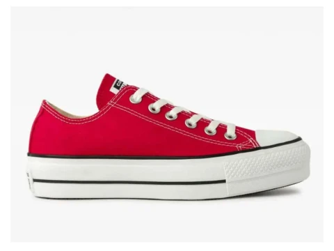 TÊNIS CONVERSE FLATFORM CT04950001 - Vermelho